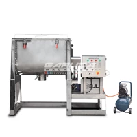 Mesin Ribbon Mixer 100Kg with Inverter & Nozzle Spray