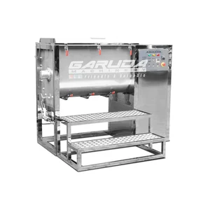 MESIN MIXER RIBBON 200KG PENGADUK PADDLE